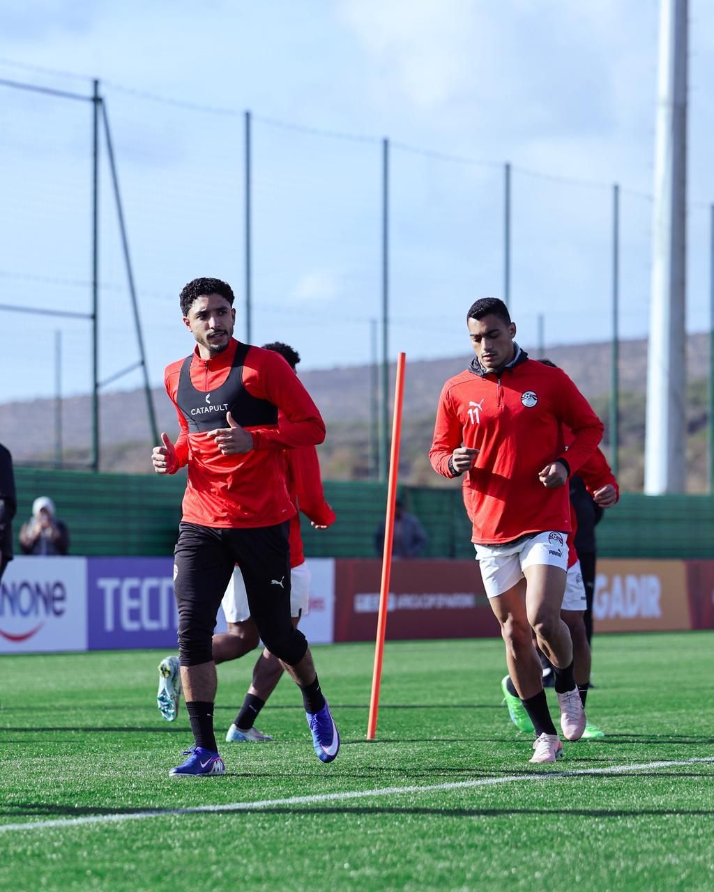 منتخب الفراعنة يختتم تدريباته استعدادا لمواجهة أنجولا غدا.. صور