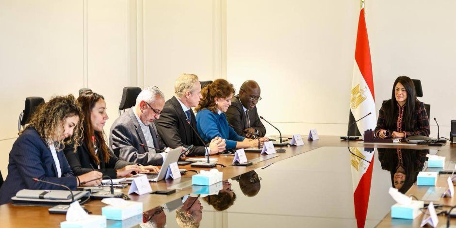 وزيرة التخطيط  تعقد اجتماعًا مع مؤسسات التمويل الدولية لتحفيز الاستثمارات