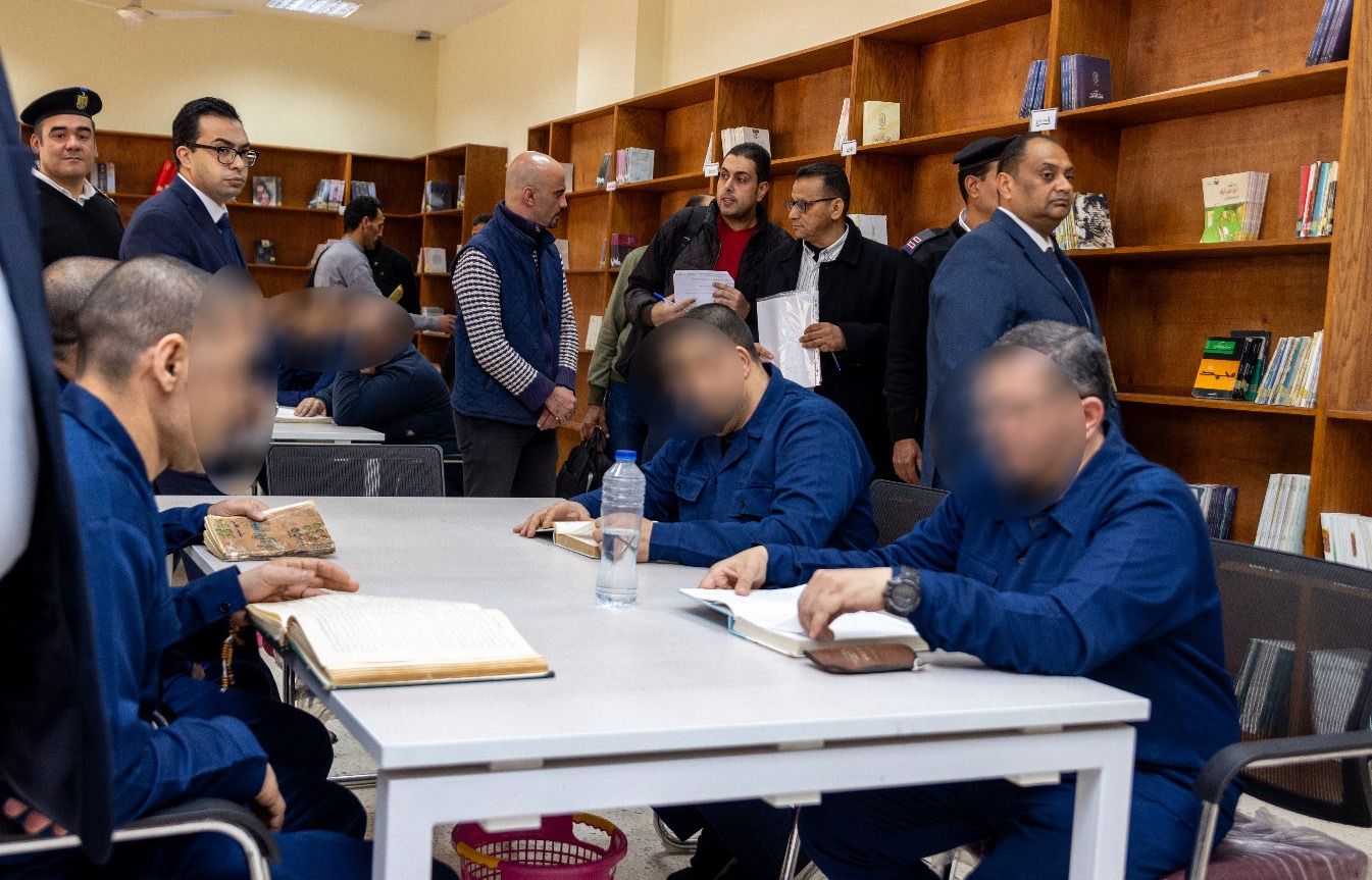 النيابة العامة تُجري تفتيشًا لمركز إصلاح وتأهيل برج العرب (٣،١)