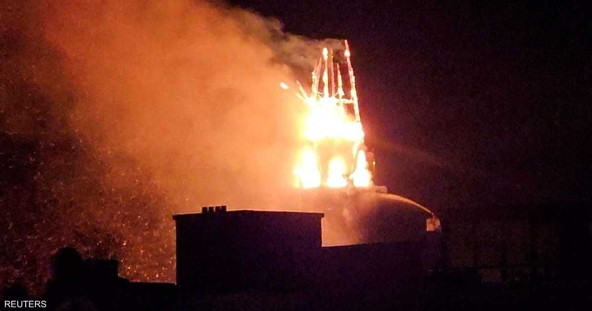 العالم اليوم - فيديو.. حريق يدمر كنيسة عمرها 150 عاما في هولندا