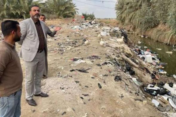 سلطات المشخاب تقاضي سكانها بسبب إلقاء النفايات في نهر الفرات